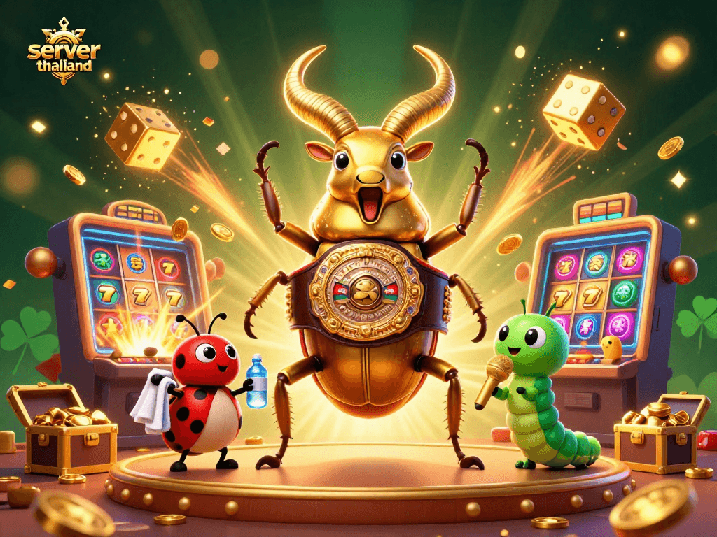 Experience the thrilling action of server thailand with a vibrant 3D casino showdown.