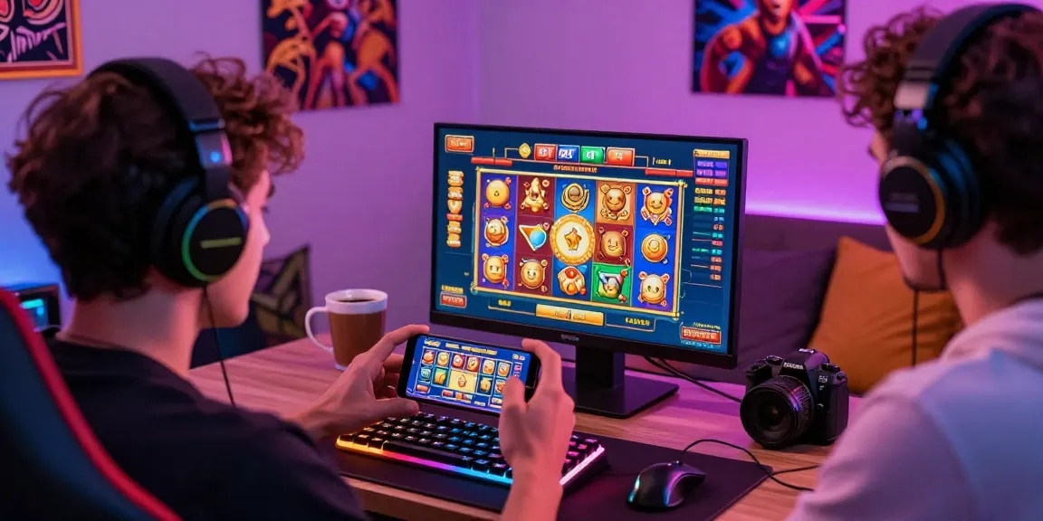 Dynamic gameplay at a credit card casino on a smartphone, highlighting https://transact.org.uk features like slots and table games.