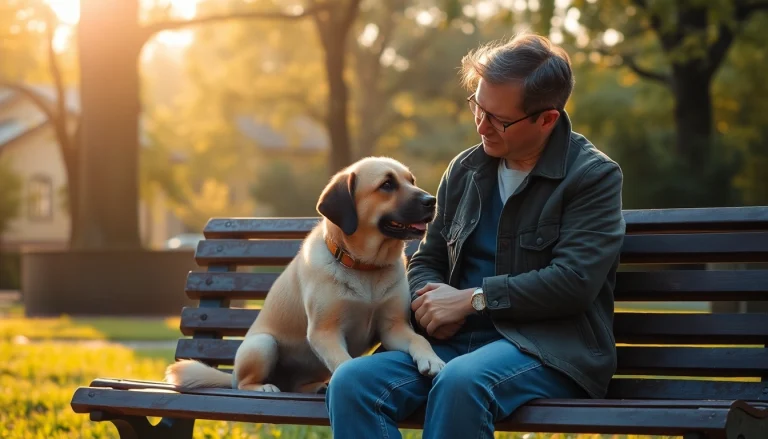 Holistic depression treatment session featuring a therapy dog providing comfort.