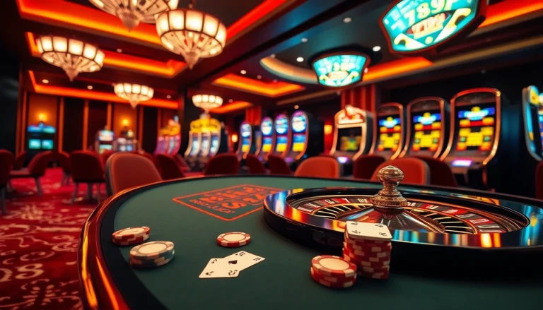 Experience the excitement of 789P at a luxurious casino table filled with rich visuals and vibrant poker chips.