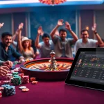 Experience the thrill of "say88 nhà cái" with lively gaming action at a casino table.