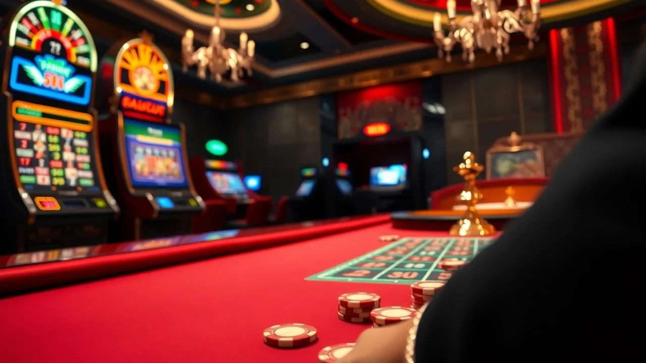 Experience the thrill of the b52 club with exciting casino games and vibrant poker chips.
