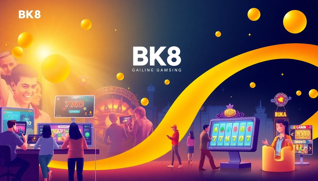 Explore BK860S, a top online gaming platform in Vietnam, featuring vibrant visuals of sports betting and casino experiences.