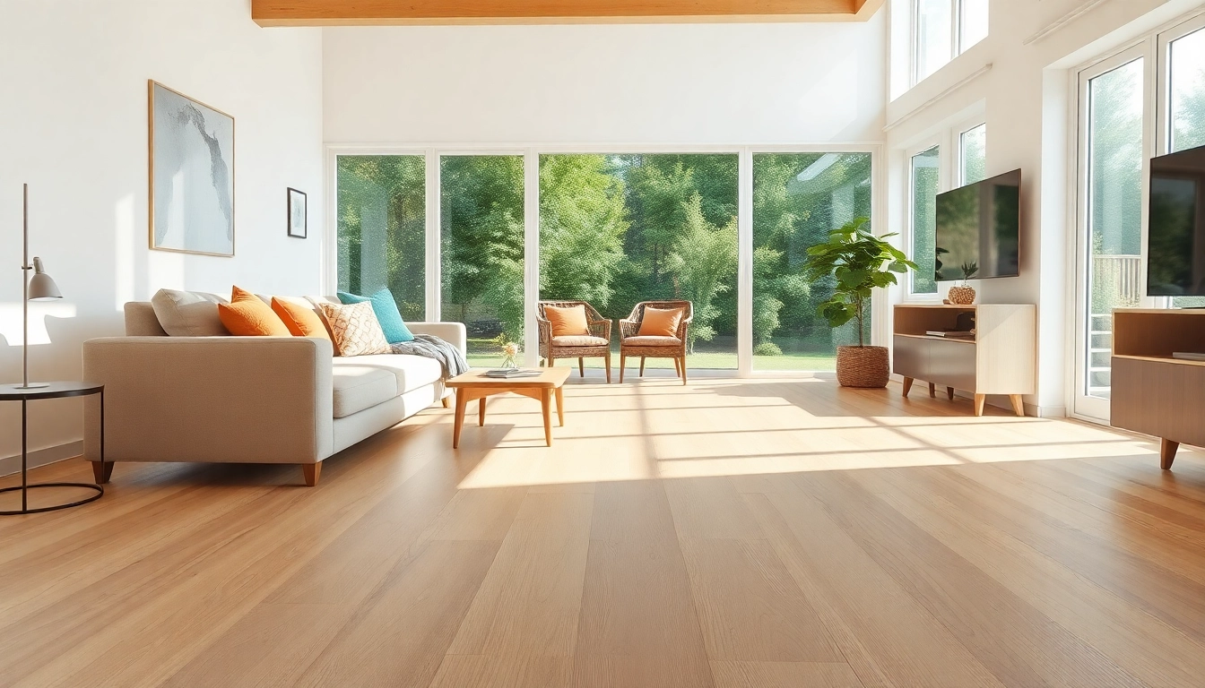 Explore quality blonde oak vinyl flooring from trusted flooring companies near me, enhancing your home's décor.