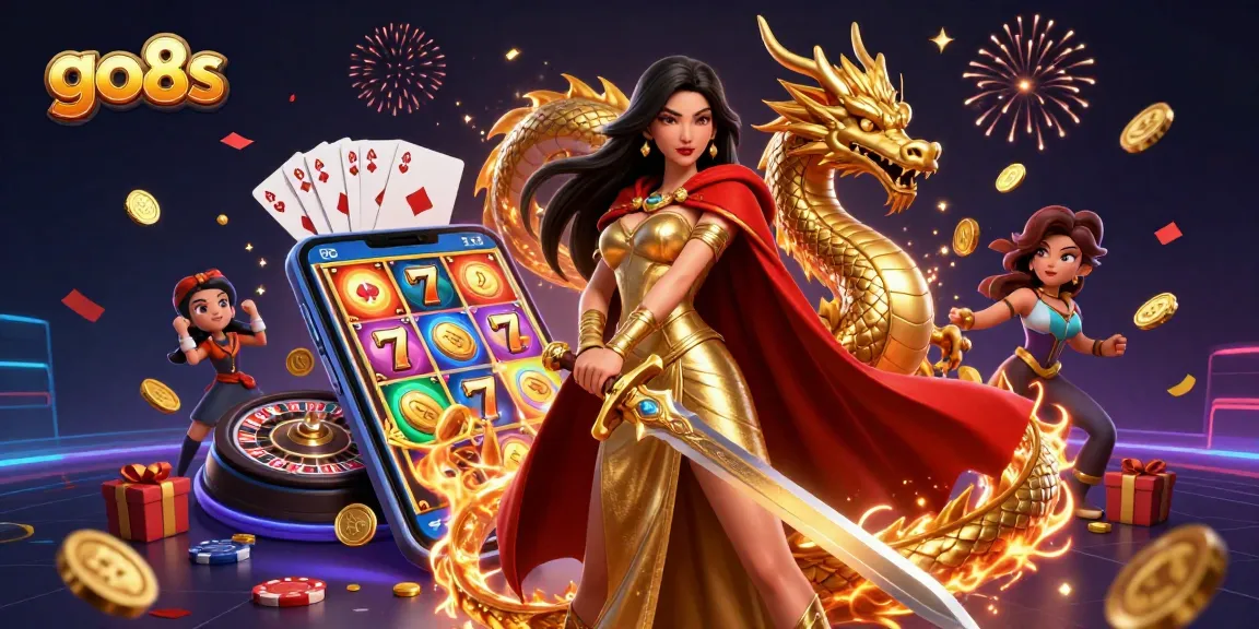 Experience thrilling gameplay at go8s with stunning visuals, slots, and action-packed casino features.