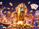 Spin to win with hubet as cascading coins and gems enhance your gaming excitement.