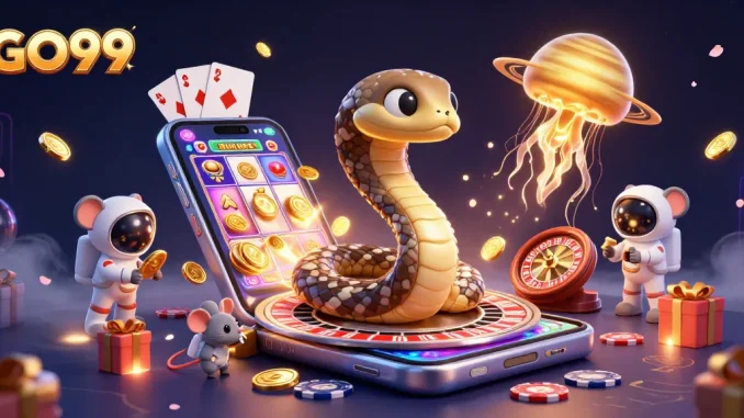 GO99 features a unique cosmic roulette scene with engaging gameplay elements, perfect for bettors.