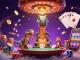 Experience thrilling U888 casino adventures with a giant brontosaurus at a poker table!