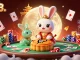 Experience winning strategies with rr88. as the moon rabbit reveals poker chips in a vibrant casino scene.